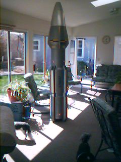 HALF AN ENTERPRISE MISSILE 